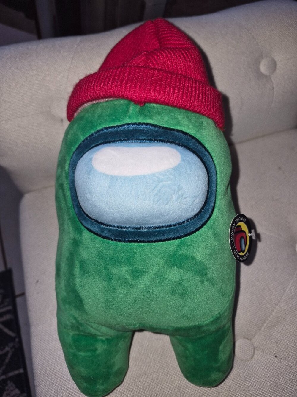 Among Us green crewmate plush